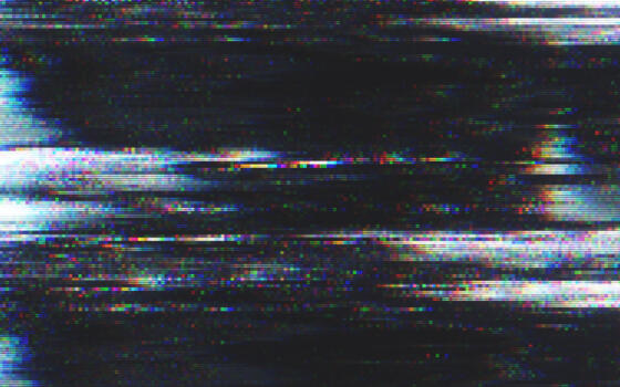Digital noise and multi-coloured pixels